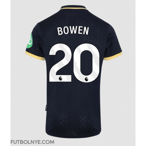 Camiseta West Ham United Jarrod Bowen #20 Tercera Equipación 2025-26 manga corta